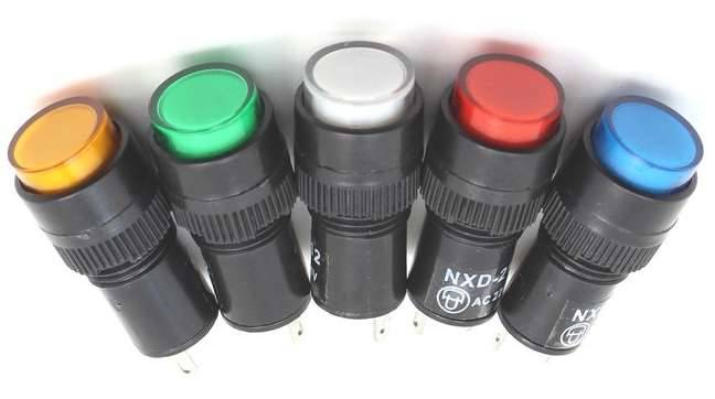 Kontrolka 230V 12mm neonówka