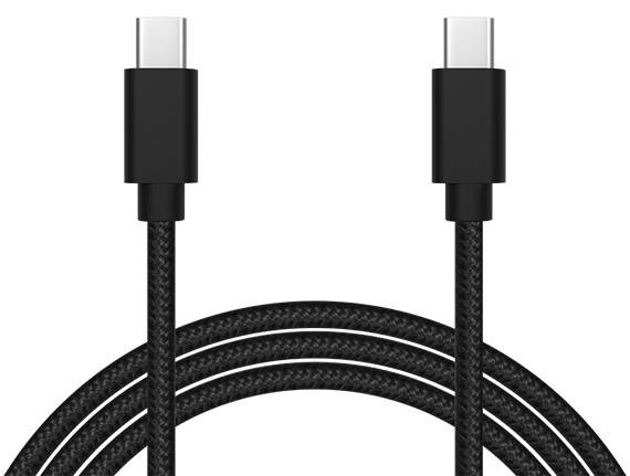 Kabel USB C + C wt. 1,0m usb Blow plecionka
