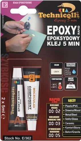 Klej Epoksydowy 2x5ml (5 min)