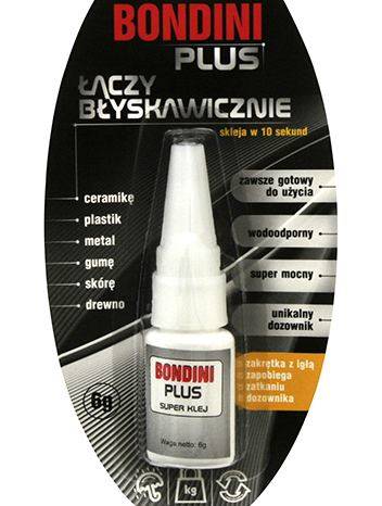 Klej Bondini Plus 6g błyskawiczny
