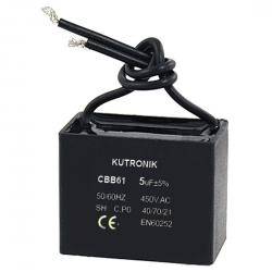 Kondensator MKT 20uF 450V z przew. CBB61