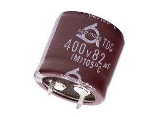 Kondensator    82uF 400V 105st