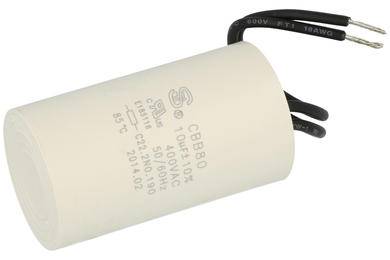 Kondensator 10uF zw. 400V do lamp wył.