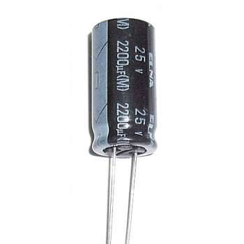 Kondensator 2200uF 25V 105°C