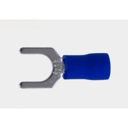 Konektor Widełki 6mm izol. na przew. do 2,5mm