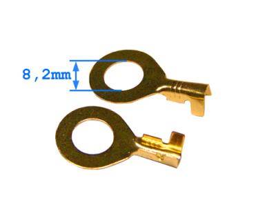 Konektor Oczko  8mm  przew. 2,5mm