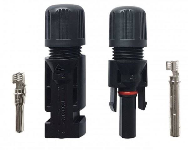 Złącze MC4 do systemów solarnych (4-6mm2) kpl