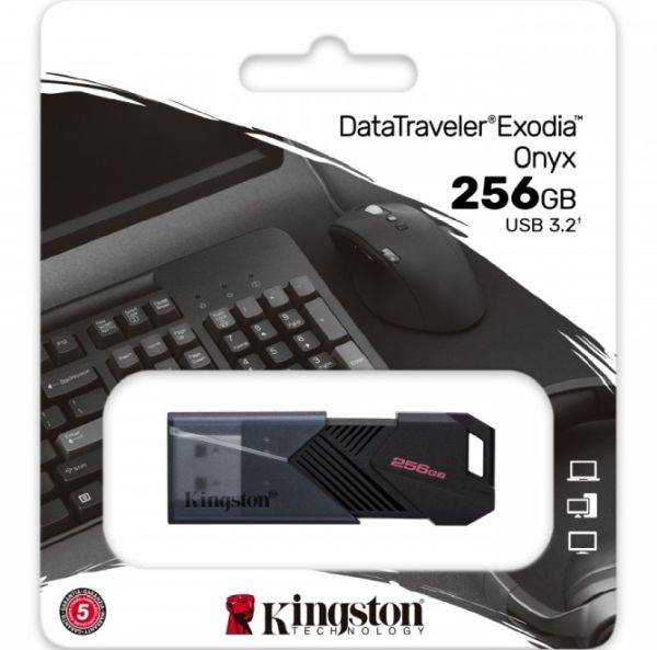 Pendrive 256GB Kingston DT Exodia Onyx 3.2 G1