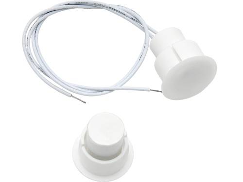 Czujka magnetyczna okrągły HO-03L biała