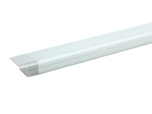Listwa Profil LED Aluminium z kloszem 1m 18x11 pt