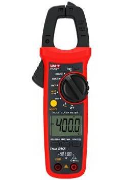 Miernik cyfrowy UT203+ cęgowy AC/DC 400A