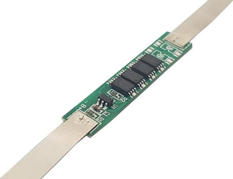 Moduł ładowania BMS Li-Ion 18650 1S  8A z blasz