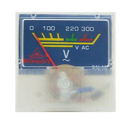 Miernik Voltomierz analog. mini 300V AC