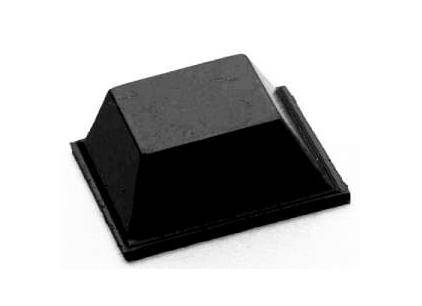 Nóżka gumowa samoprzylepna kwadrat 12x12x6