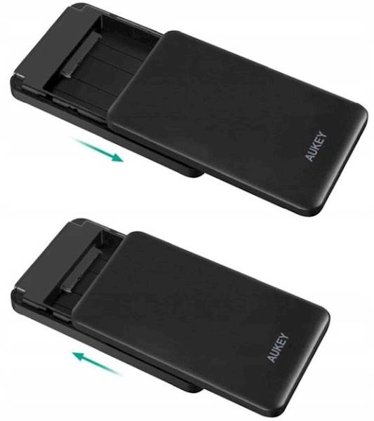 Obudowa Dysku 2,5"  SATA USB 3.2 Aukey kieszeń