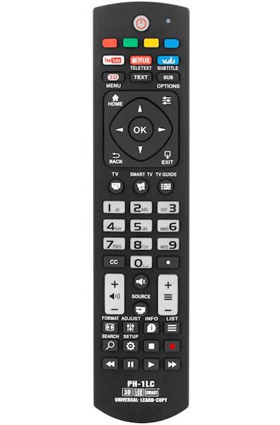 Pilot Philips LCD Smart 3D RC5 Uniwersalny