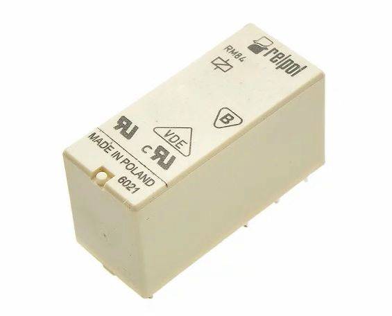 Przekaźnik   5V  2x8A  RM84 Relpol