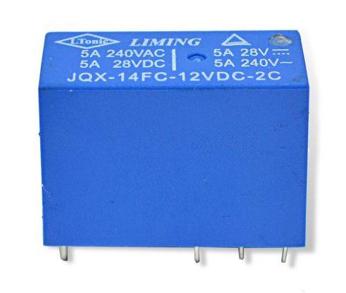 Przekaźnik 12V 2x5A JQX14FC