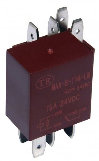 Przekaźnik  24V 15A MAA-S-114-LM samochodowy 4p