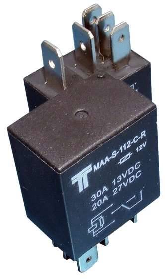 Przekaźnik 12V 30A MAA-S-112 samochodowy 5p
