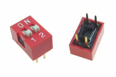Przełącznik Suw. DIP  2 Switch piano