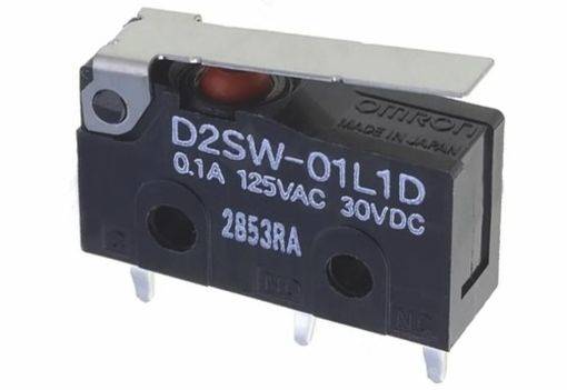 Mikroprzełącznik krańcowy D2VW-5L1-1M Omron z prze