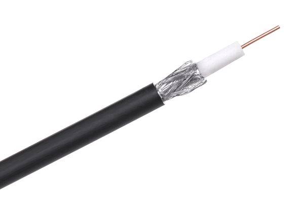 Przewód koncentryczny TDC113 DigiSat premium czarn