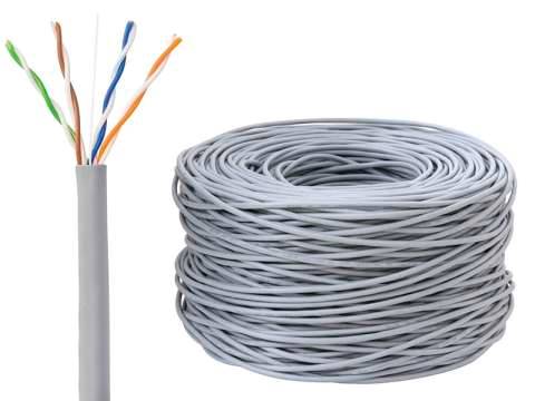 Przewód    UTP   kat.5e  100% CU Maxcable drut