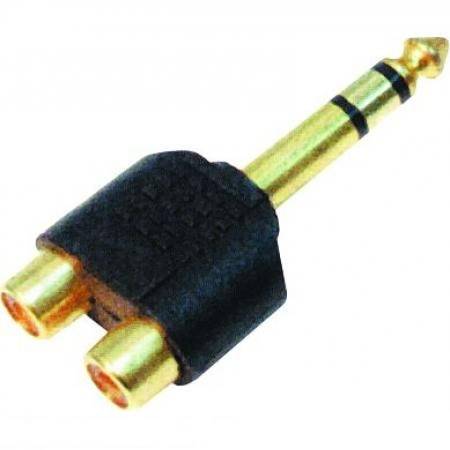 Redukcja Jack wt-6,3 / 2xgn-RCA złoc