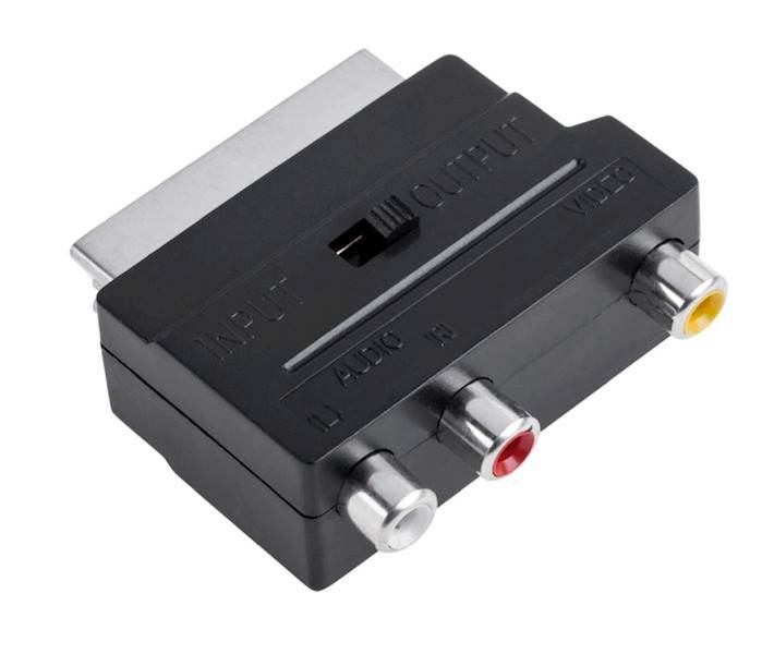Redukcja Euro/3RCA  z przeł. S-20