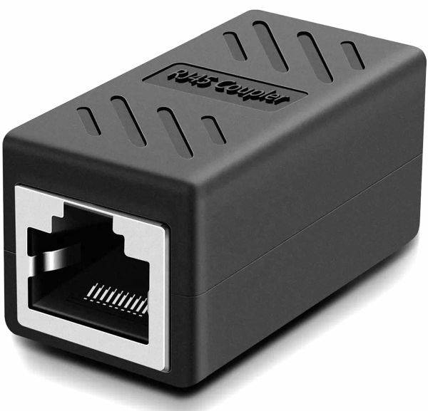 Redukcja 8p8c   gn/gn RJ45 1Gb