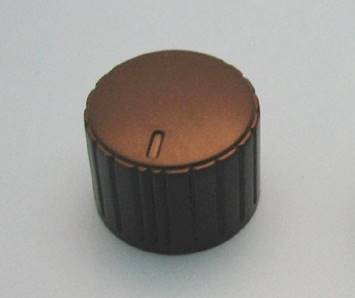 Gałka czarna 20mm GC20