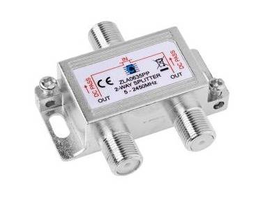 Rozgałęźnik  Ant. 2 Splitter 3F HQ power pass