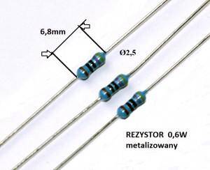 Rezystor  0,6W   