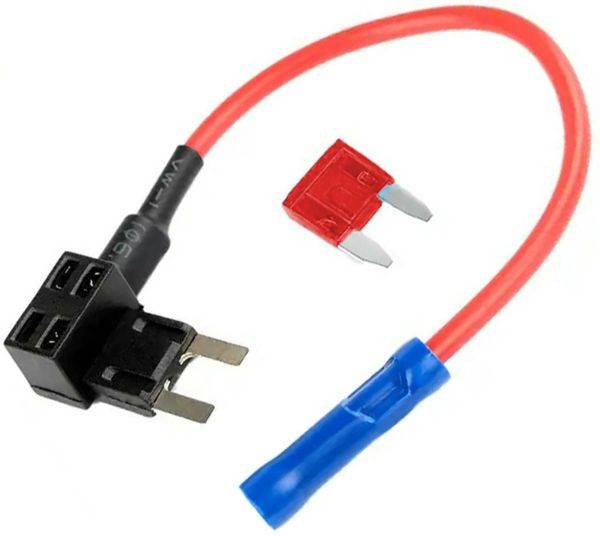 Samochodowy rozgałęźnik prądowy 2x bezp  Mini 10mm