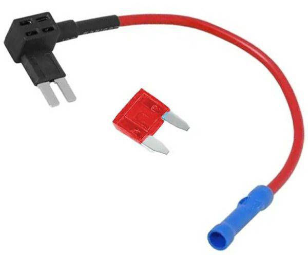 Samochodowy rozgałęźnik prądowy 2x bezp  Mini 7mm