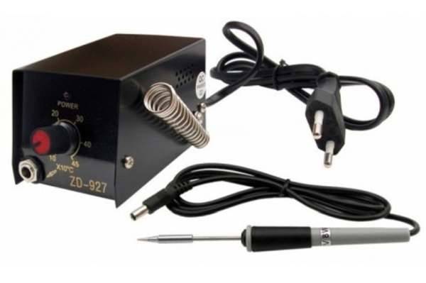 Stacja Lutownicza z zasil. ZD-927 8W mini reg.