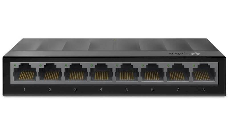 SWITCH  8*10/100/1000 TP-LINK SG1008D Gigabit