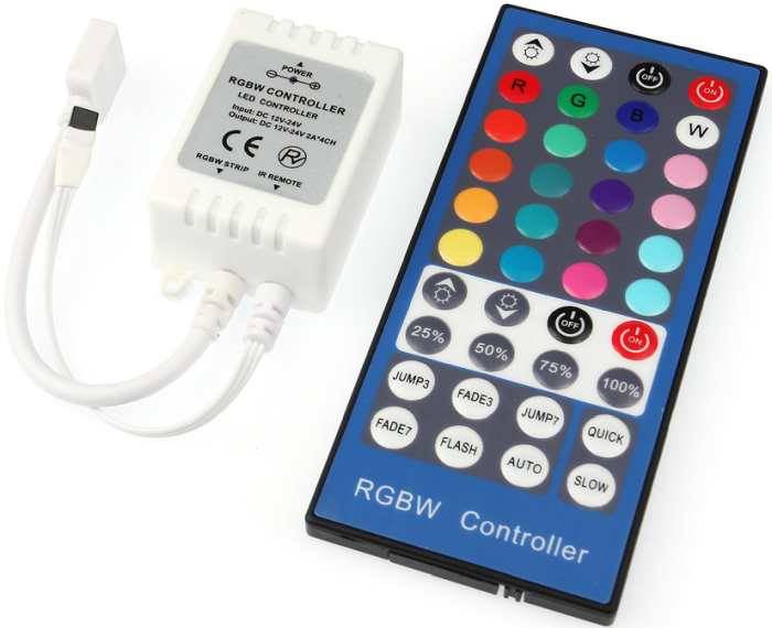 Sterownik taśm led RGBW IR40 4x2A (8A)