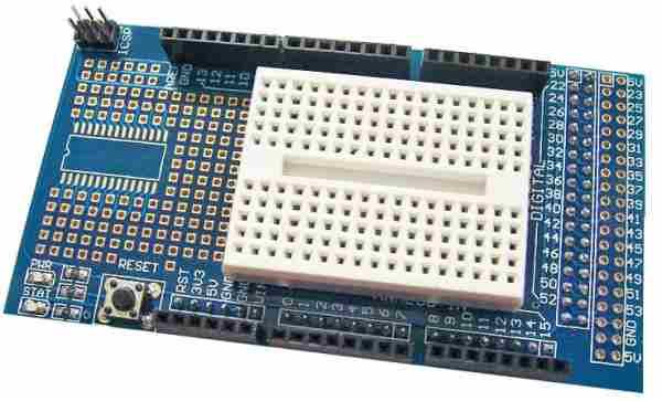 Moduł Arduino ProtoShield Mega + płytka 170 pól