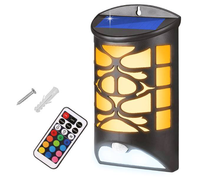 Lampa LED Solarna z czujnikiem ruchu i dzwięku