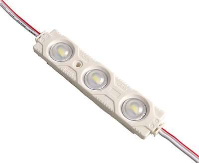 Diody LED moduł 1,44W 12V 3-LED biała ciepła 5730