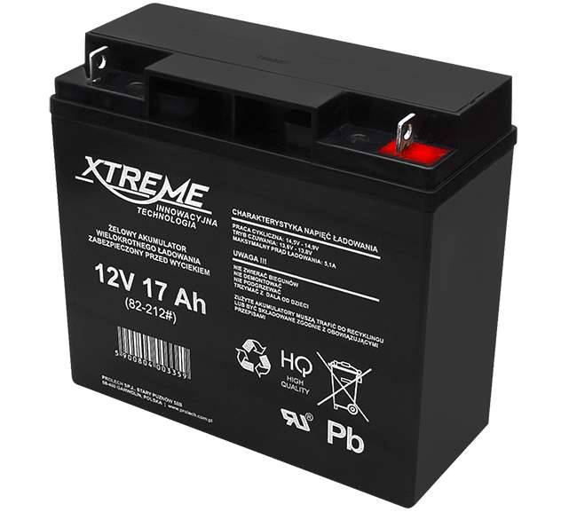Akumulator  12V  17Ah Xtreme