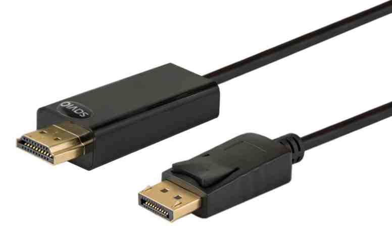 Kabel DisplayPort DP-wt./ HDMI-wt. 1,5m 