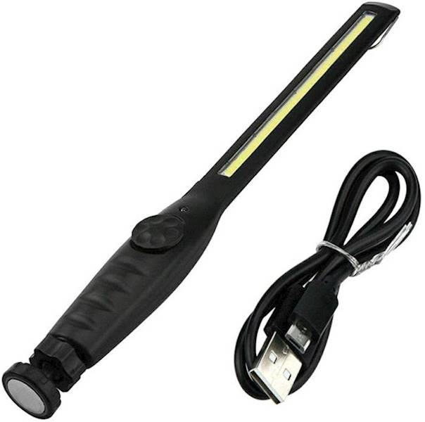 Lampa Warsztat 8W COB regulacja z aku. usb