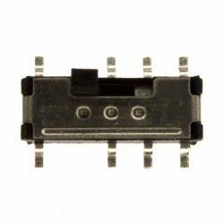 Przełącznik suwak 8p SS1400 3 poz smd