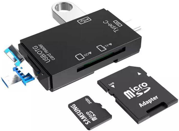 Czytnik Kart  USB 3.0 + C + micro + SD OTG