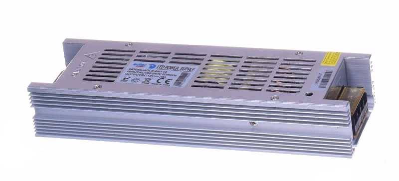 Zasilacz 12V 20A 240W instalacyjny metal