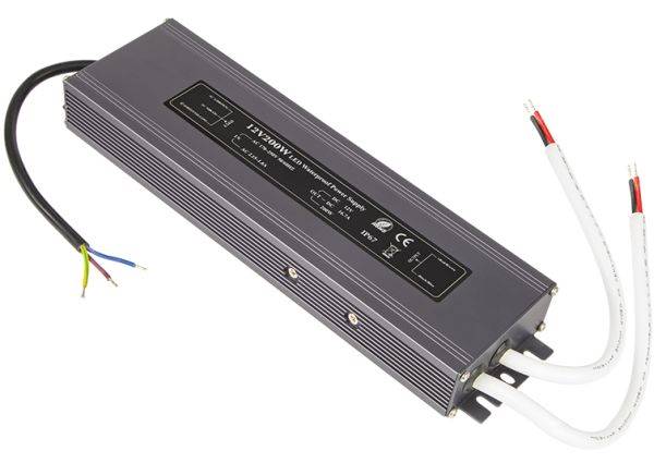 Zasilacz 12V 16,7A 200W IP67 instalacyjny metal