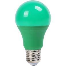 Żarówka LED 230V E27 9W Zielona
